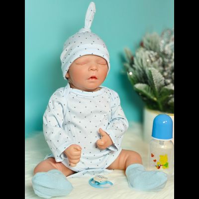 Кукла Реборн мальчик Алёша (мягконабивная)