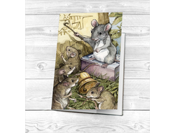 Обложка на паспорт "Крыса" №7