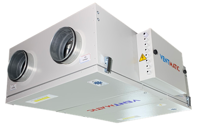 VMPVU-E-RR-500-3.0/1-1 КОМПАКТНАЯ ПРИТОЧНО-ВЫТЯЖНАЯ УСТАНОВКА С РОТОРНЫМ РЕКУПЕРАТОРОМ 500 м3/ч, 3,0 kW/230VAC