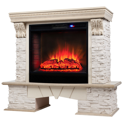 Электрический камин Rockland WT с очагом Sparta 25.5 LED