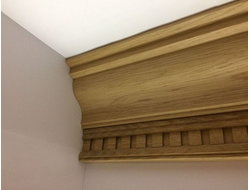 Карниз из массива дуба №4