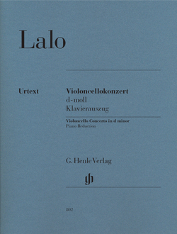 Lalo, Violoncello Concerto d minor