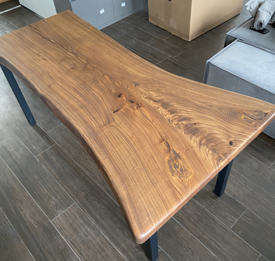 спил, стол на кухню, карагач, мебель на заказ, стол из слэба, мебель для ресторана, столешница, слэб