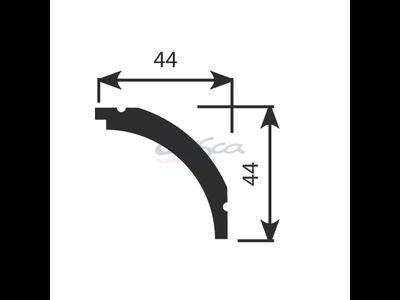 Карниз KX011 - 44*44*2000мм