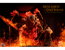 Балрог ("Властелин Колец", Lord of the Rings) - Коллекционная статуя 1/12 SCALE Abyss Demon Diorama (DYM202401C) - Hell Cat