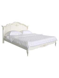 КРОВАТЬ С ДЕРЕВЯННЫМ ИЗГОЛОВЬЕМ 160*200 ROMANTIC  (L149*P215*H130) R102-K02