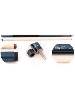 Кий для русского бильярда 2-pc «Cuetec Titan CTI-1» (синий)