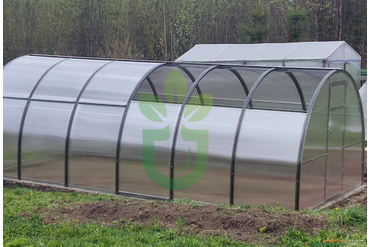 Теплица «Раздвижная» с открывающейся крышей 