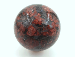 Шар Гранит Калгуваара, Россия, Карелия (50 мм, 164 г) №28091