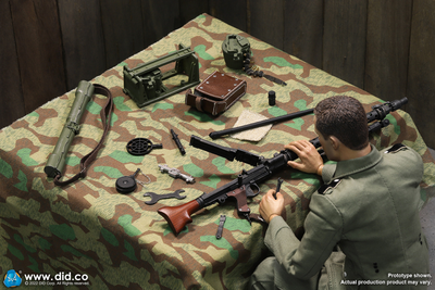 Набор аксессуаров для пулемета MG34 - 1/6 MG34 Accessory Kit (E60066) - DID