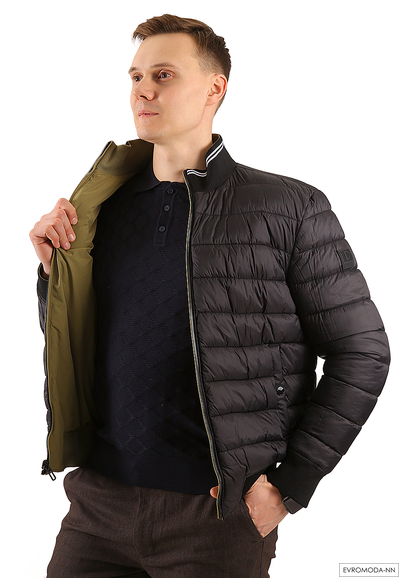 Куртка мужская двухсторонняя бомбер DIGEL р. L