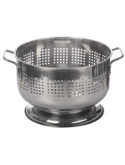 Дуршлаг-миска 380 мм, нержавеющая сталь