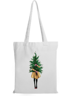 Сумка шопер 35*40, 285, 200S, Белый ДЛЯ СУБЛИМАЦИИ