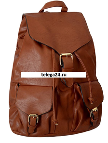 Рюкзак женский PYATO коричневый p-006