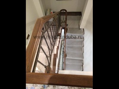 Ломаные повороты поручня