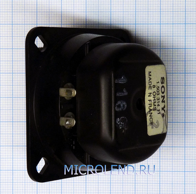 динамик 1.503.314.11 8 OHM D=52mm 56X56mm