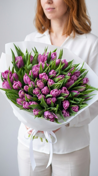 Букет цветов на 8 марта № 764