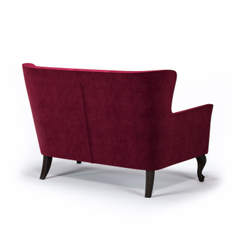 Диван Лутон на фигурных передних ножках