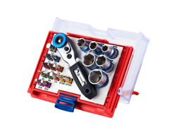 Набор вставок (бит) 1/4", PH, PZ, Hex, Torx, Slotted, 20 предметов МАСТАК 058-10020C