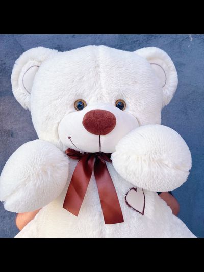 Плюшевый медведь 120 см бежевый Феликс