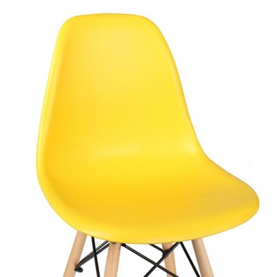 Дизайнерский стул «Eames», DSW WX-503 (желтый)
