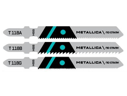 Пилки для лобзика METALLICA по стали