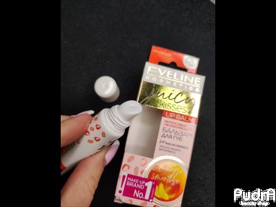 Eveline cosmetics Интенсивно увлажняющий бальзам для губ с маслом кокоса и манго juisy kisses mango smoothie