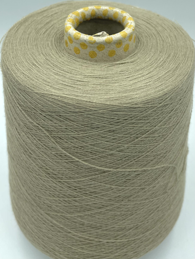 Filati Biagioli Modesto art. SHARM (филати биаджиоли модесто арт. шарм), состав: 60% WS кашемир, 40% хлопок, Nm. 2/48 2400 м в 100 гр. бежево-серый