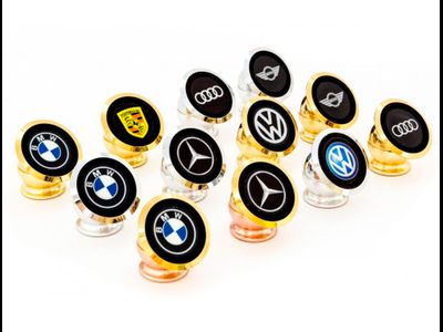 Магнитный держатель для телефона в машину MINI (золото)