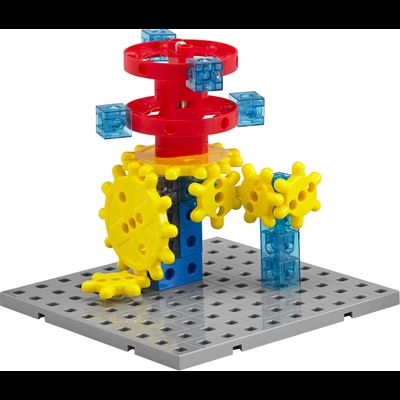 Занимательные шестеренки. Стартовый набор для конструирования. (47 детали)