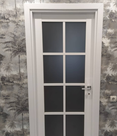 ЛАЙНДОР. ЛОНДОН 1. АЛЯСКА (БЕЛЫЙ МАТОВЫЙ), ПОЛОТНО ОСТЕКЛЕННОЕ