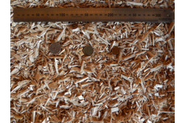 Кусковая береза: влажность 12 %, вылет ножей 5 мм, сито Ø 20 мм.