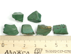 Волконскоит, коллекционный образец в ассортименте, Россия, Пермский край (12-14 мм, 0,6-1 г) №28310