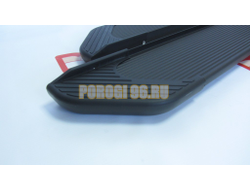 Пороги подножки "Classik Black" 1850 мм для Geely MONJARO I 2021-