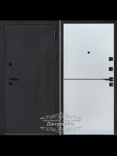 ЙОШКАР-ОЛА. АНТАРЕС. СТАЛЬ 2 мм. ТЕХНО СТРОНГ 115/ 129. МУАР СЕРЫЙ (Ral 7024)/ РОВНАЯ СЕРАЯ с ЧЕРНЫМ ГОРИЗОНТАЛЬНЫМ МОЛДИНГОМ