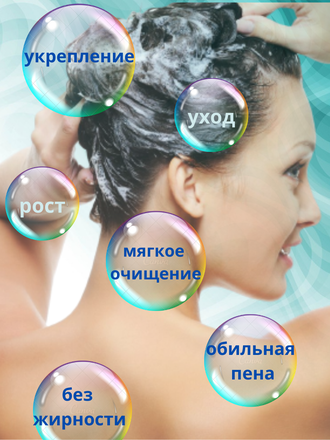 Растительный шампунь "Эвкалипт - Можжевельник"