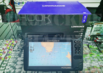 Эхолот-картплоттер Lowrance Hook Reveal 9 TripleShot русский язык