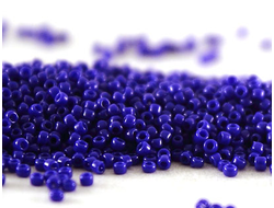 toho 15/0 0048 Opaque Navy Blue / Непрозрачный тёмно-синий