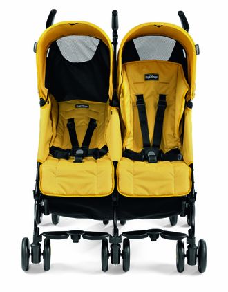 Прогулочная коляска Peg-Perego Pliko Mini Twin Mod Yellow