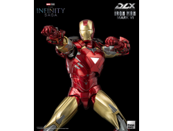 Железный Человек (Iron Man) - Коллекционная фигурка 1/12 SCALE The Infinity Saga DLX Iron Man Mark 6 (3Z05000C0) - Threezero
