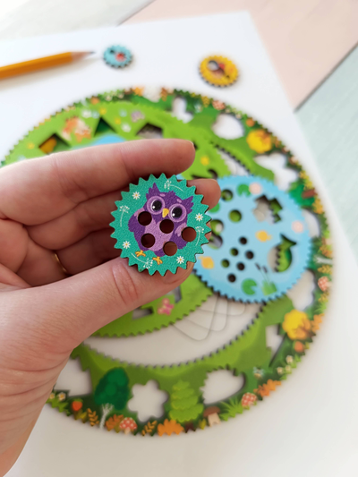 Спирограф "Лес"