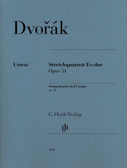 Antonín Dvorák String Quartet E flat major op. 51