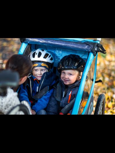 THULE Coaster XT велосипедный прицеп-коляска для 2-х детей