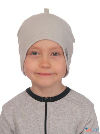 Шапка м35ф17, цвет серый р. 48-50