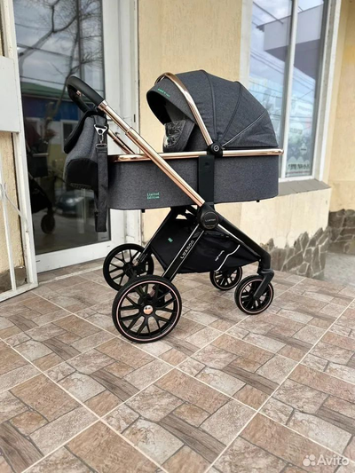 Детская коляска 3 в 1 Luxmom 788 Серый