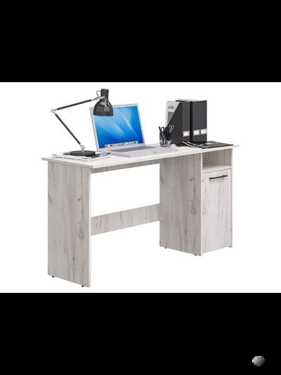 Фронда-7 стол письменный с тумбой Крафт светлый