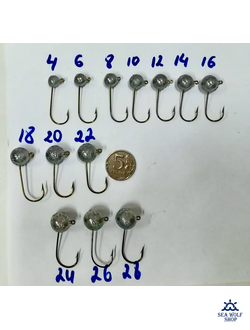 Джиг-головка Шар 12гр (крючок Eagle CLAW)