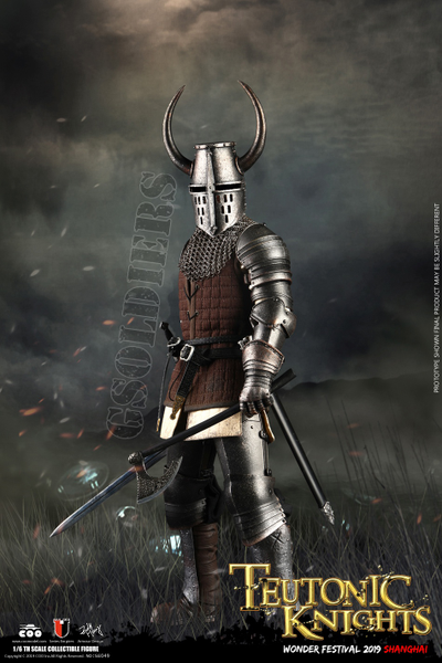 Тевтонский рыцарь Коллекционная фигурка 1/6 THE CRUSADER/TEUTONIC KNIGHT, WF 2019 SE049 COOMODEL