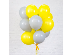 Желтые и серые шары