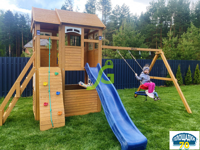 Детская площадка IgraGrad Клубный домик 2 Luxe